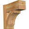 Ekena Millwork Imperial Block Rough Sawn Outlooker, Western Red Cedar, 8"W x 18"D x 18"H OUT08X18X18IMP05RWR - alternate 1